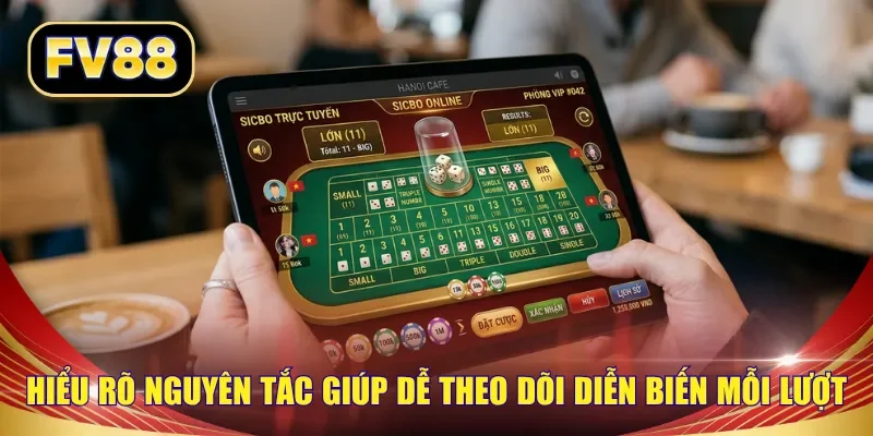 Hiểu rõ nguyên tắc giúp dễ theo dõi diễn biến mỗi lượt