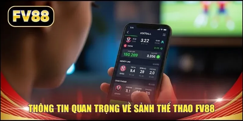 Thông tin quan trọng về sảnh thể thao FV88